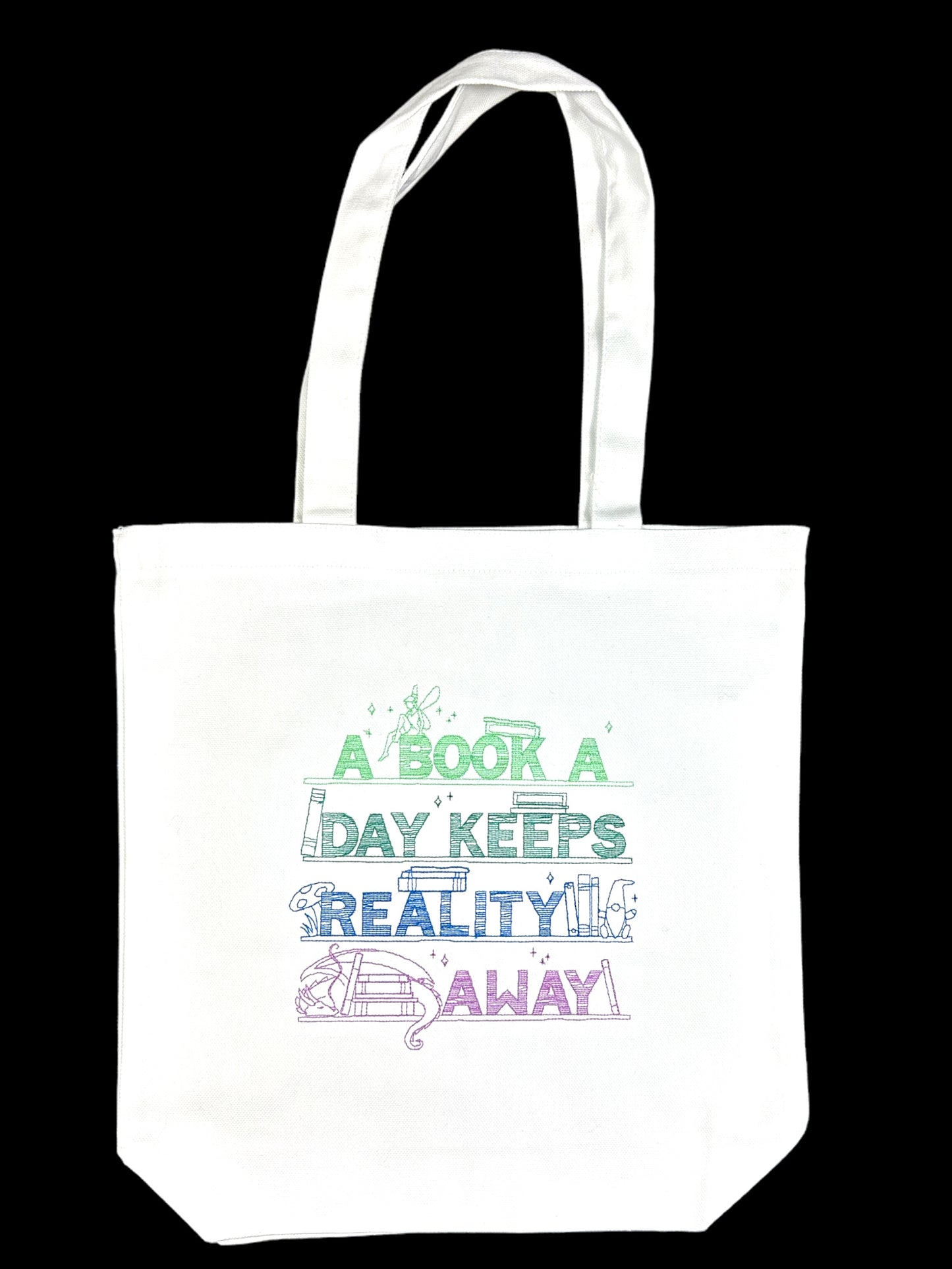 A Book A Day Tote Bag