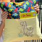 Reading Pillow - Baby Dragon with Volcano