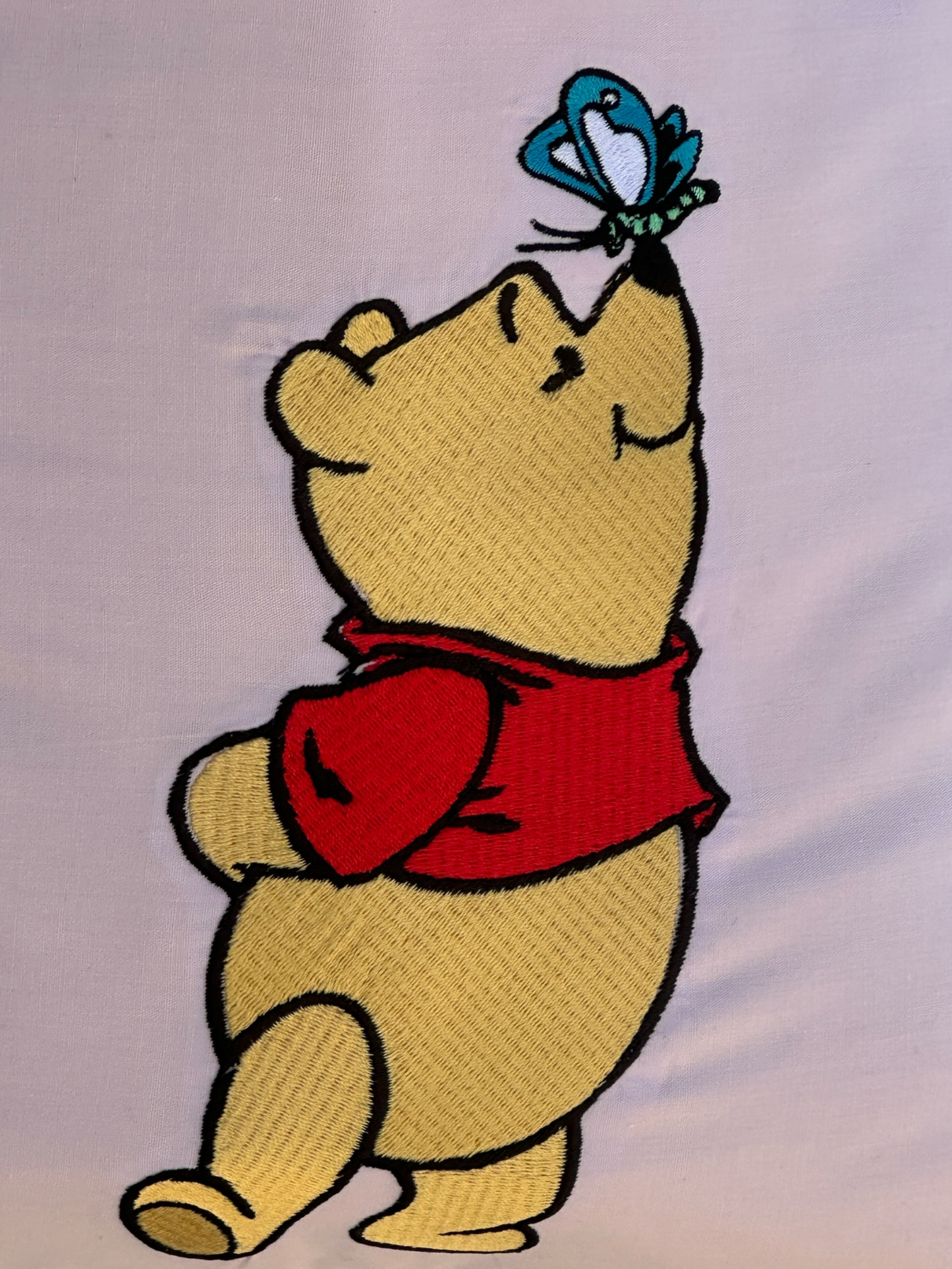 Reading Pillow - Winnie The Pooh with Butterfly