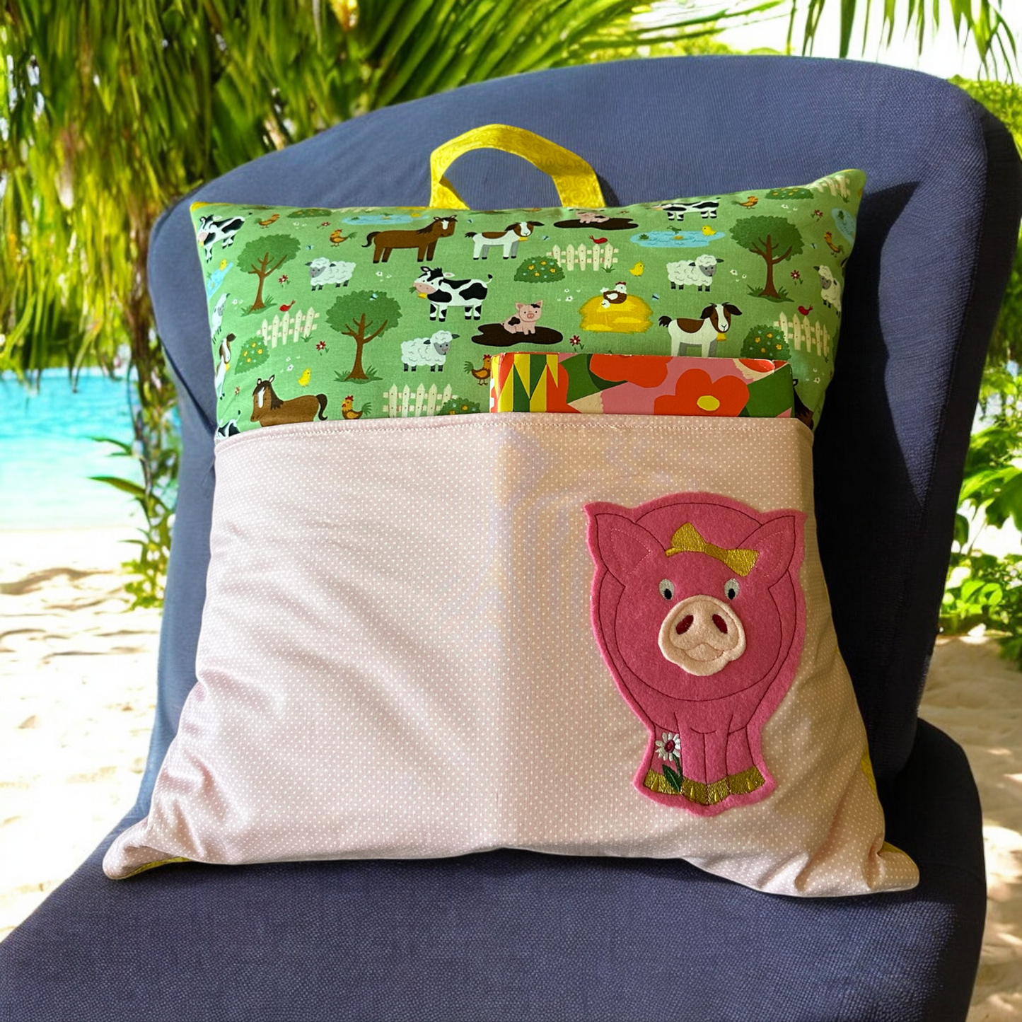 Reading Pillows - Animal Appliques