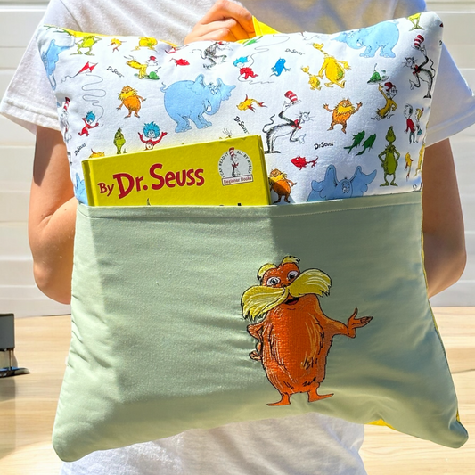 Reading Pillow - Dr. Seuss - The Lorax